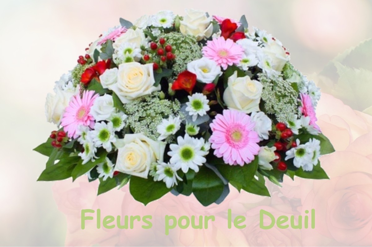 fleurs deuil AIGUEBELETTE-LE-LAC